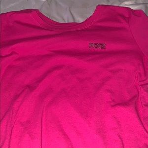 dark pink tee shirt from pink